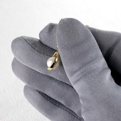 18金あこや真珠&ダイヤモンドペンダントトップ ネックレス 240509400y