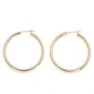 K18　フープピアス　111836　　　　　　　太さ3.0mm ・直径40.0mm