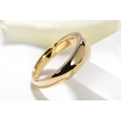 K18YG 地金 無垢 リング 7号