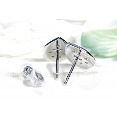 【0.32ct】Pt900ティアドロップ パヴェ ダイヤモンド ピアス