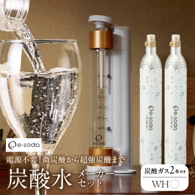 炭酸水メーカーセット ホワイトガス2本付