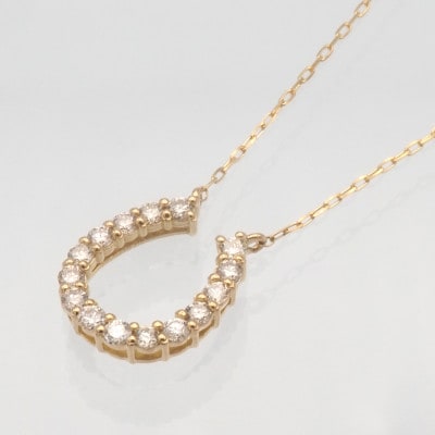 K18 0.20ct ダイヤモンド ペンダントネックレス　HH-019721