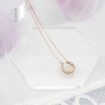K18 0.20ct ダイヤモンド ペンダントネックレス　HH-019721