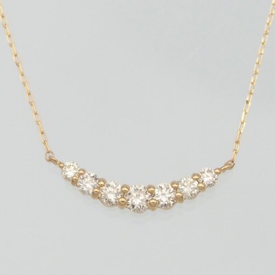 K18 0.30ct ダイヤモンド ペンダントネックレス　HH-019723