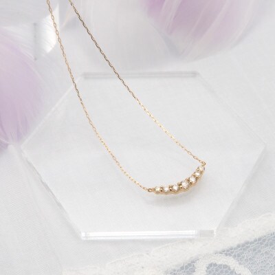 K18 0.30ct ダイヤモンド ペンダントネックレス　HH-019723