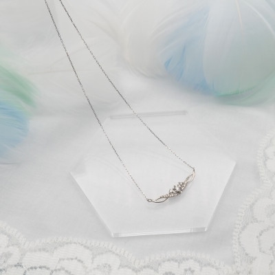 PT900/PT850 0.10ct ダイヤモンド ペンダントネックレス HH-019738