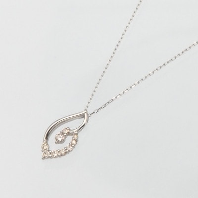 PT900/PT850 0.10ct ダイヤモンド ペンダントネックレス HH-019740