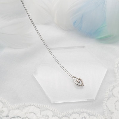 PT900/PT850 0.10ct ダイヤモンド ペンダントネックレス HH-019740