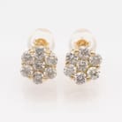 K18 1.00ct ダイヤモンド ピアス FP-000329