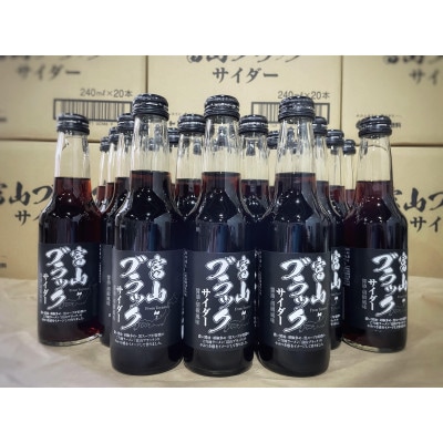 ブラックサイダー1ケース(240ml×20本)