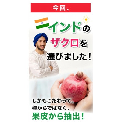 エラグ酸 サプリ 高濃度 1日100mg たっぷり極濃エラグ酸サプリメント 30粒
