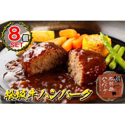 松阪牛ハンバーグ　デミグラスソース　170g×8個セット　冷凍　レトルト