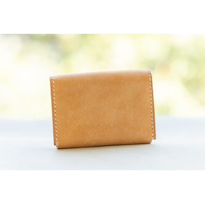 Tocco Fold(トッコ・フォルド)二つ折り財布　ナチュラル