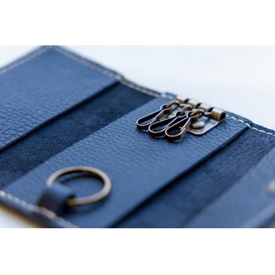 Tocco Lino(トッコ・リーノ)　キーケース　ネイビー