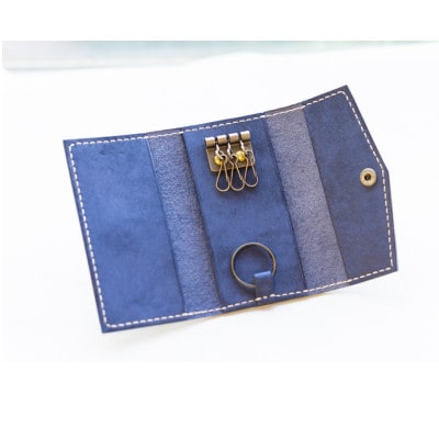 Tocco Lino(トッコ・リーノ)　キーケース　ネイビー