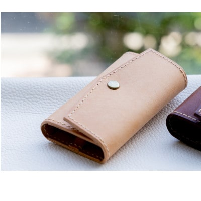 Tocco Lino(トッコ・リーノ)　キーケース　ナチュラル