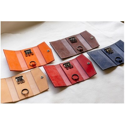 Tocco Lino(トッコ・リーノ)　キーケース　ナチュラル