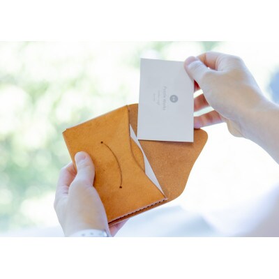 Tocco Nodo(トッコ・ノード)名刺入れ　ナチュラル