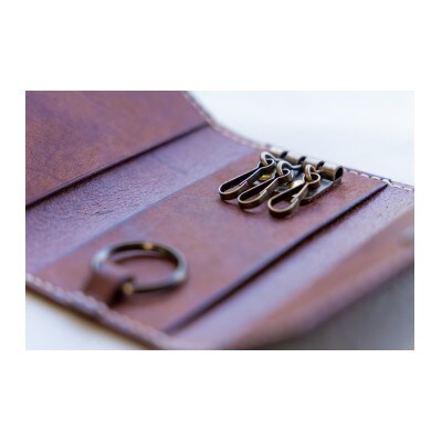 Tocco Lino(トッコ・リーノ)　キーケース　ブラウン