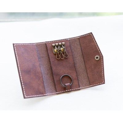 Tocco Lino(トッコ・リーノ)　キーケース　ブラウン