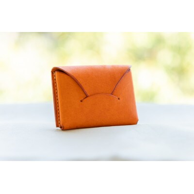 Tocco Nodo(トッコ・ノード)　名刺入れ　オレンジ