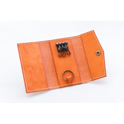 Tocco Lino(トッコ・リーノ)　キーケース　オレンジ