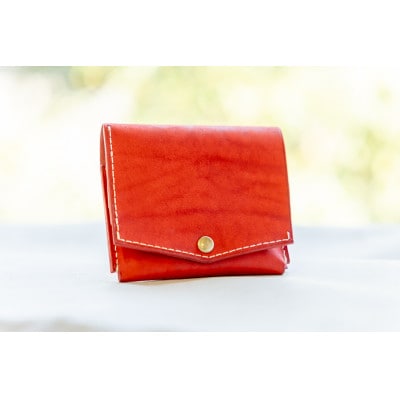 Tocco Fold(トッコ・フォルド)二つ折り財布　レッド