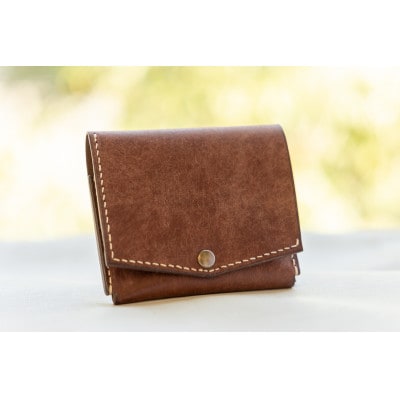 Tocco Fold(トッコ・フォルド)二つ折り財布　ブラウン