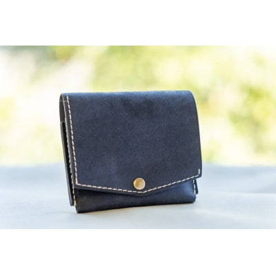 Tocco Fold(トッコ・フォルド)二つ折り財布　ネイビー