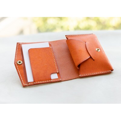 Tocco Fold(トッコ・フォルド)二つ折り財布　オレンジ