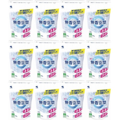 小林製薬「無香空間 特大648g」詰替え×12個