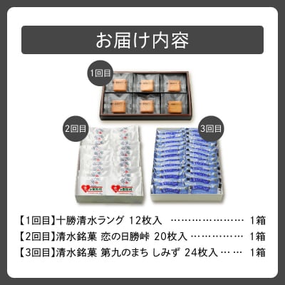 【3回定期便】店長イチオシ定期便