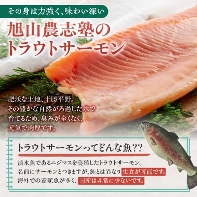 トラウトサーモンスモーク100g×4袋 サラダにサンドウィッチ、マリネやパスタまで!