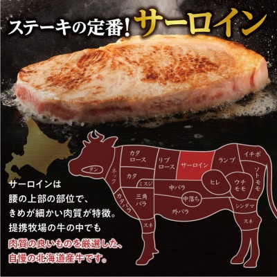 十勝スロウフード 厳選 特選牛サーロインステーキ Sサイズ10枚セット!