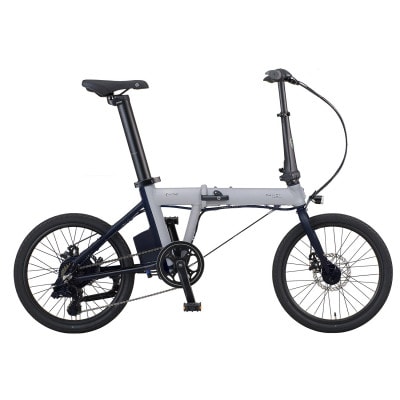 電動アシストオリタタミ自転車　DAHON International K-ONE C.グレー