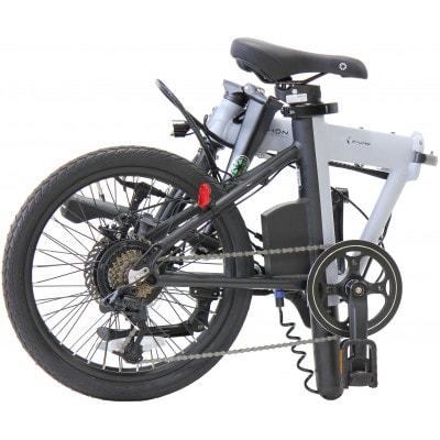 電動アシストオリタタミ自転車　DAHON International K-ONE C.グレー
