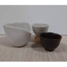 四日市萬古焼「酒器を作ろう」陶芸体験　片口1個とぐい呑み2個セット(1名様)