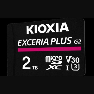 KIOXIA EXCERIA PLUS G2 microSDXC UHS-I メモリカード 2TB
