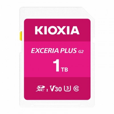 キオクシア(KIOXIA)EXCERIA PLUS G2 SDXC UHS-Iメモリカード 1TB