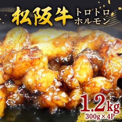 松阪牛トロトロホルモン 300g×4P