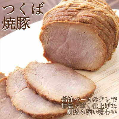 筑波ハム 茨城県 銘柄豚「常陸の輝き」手作り つくば焼豚ブロック 合計500g【離島・沖縄配送不可】