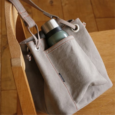 須田帆布　about town tote(インディゴブルー)