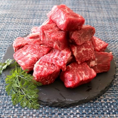 厳選高級部位牛ヒレ肉サイコロステーキ500g【離島・沖縄配送不可】