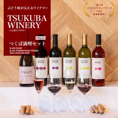 つくばワイナリー 満喫セット【離島・沖縄配送不可】