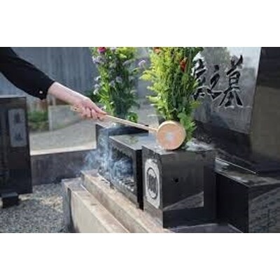 【ダスキンつくば学園支店】お墓清掃・お墓参り代行サービス(1回分)