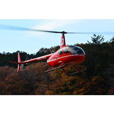 ヘリコプター貸切飛行 15分(筑波山 or 学園都市コース) 3名様まで搭乗可能