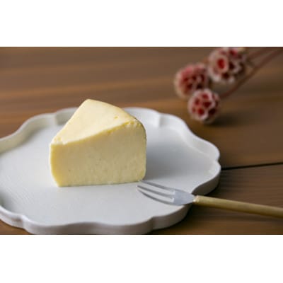【ご自宅用簡易包装】目覚めの「ホワイト生チーズケーキ」450g×1個　【離島・沖縄配送不可】