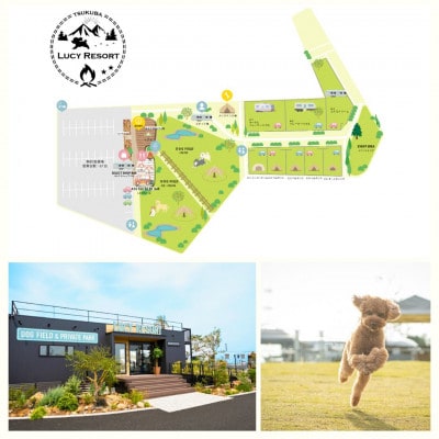 ルーシーリゾート利用補助券150,000円分 [宿泊 体験 グランピング ドッグラン BBQ]