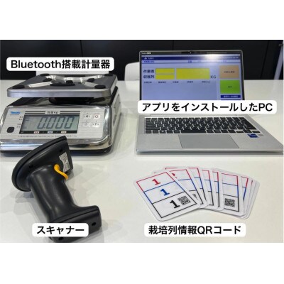 計量業務支援アプリ「ハカドリ」一式