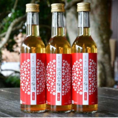 筑波山の梅酒 3本×300ml